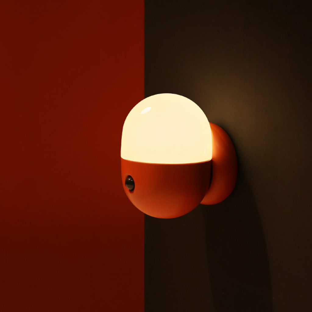 Капсульный ночник Xiaomi MUID Sleeping Lamp, Беспроводной капсульный ночник Xiaomi MUID Sleeping Lamp Red (H-L-13)