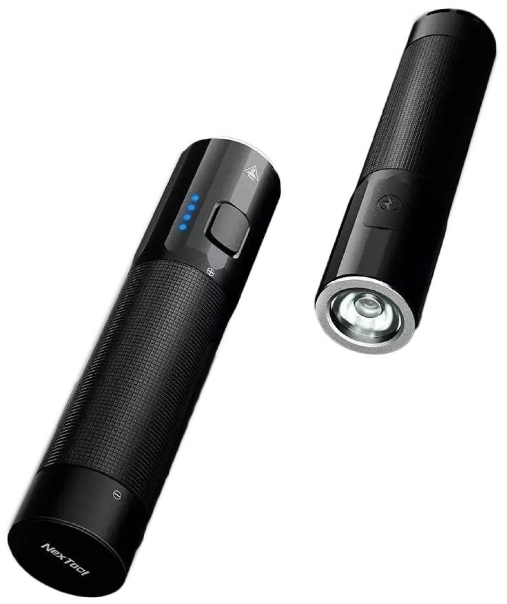 Портативный фонарик Xiaomi NexTool Waterpoof Flashlight Black (NE20069)