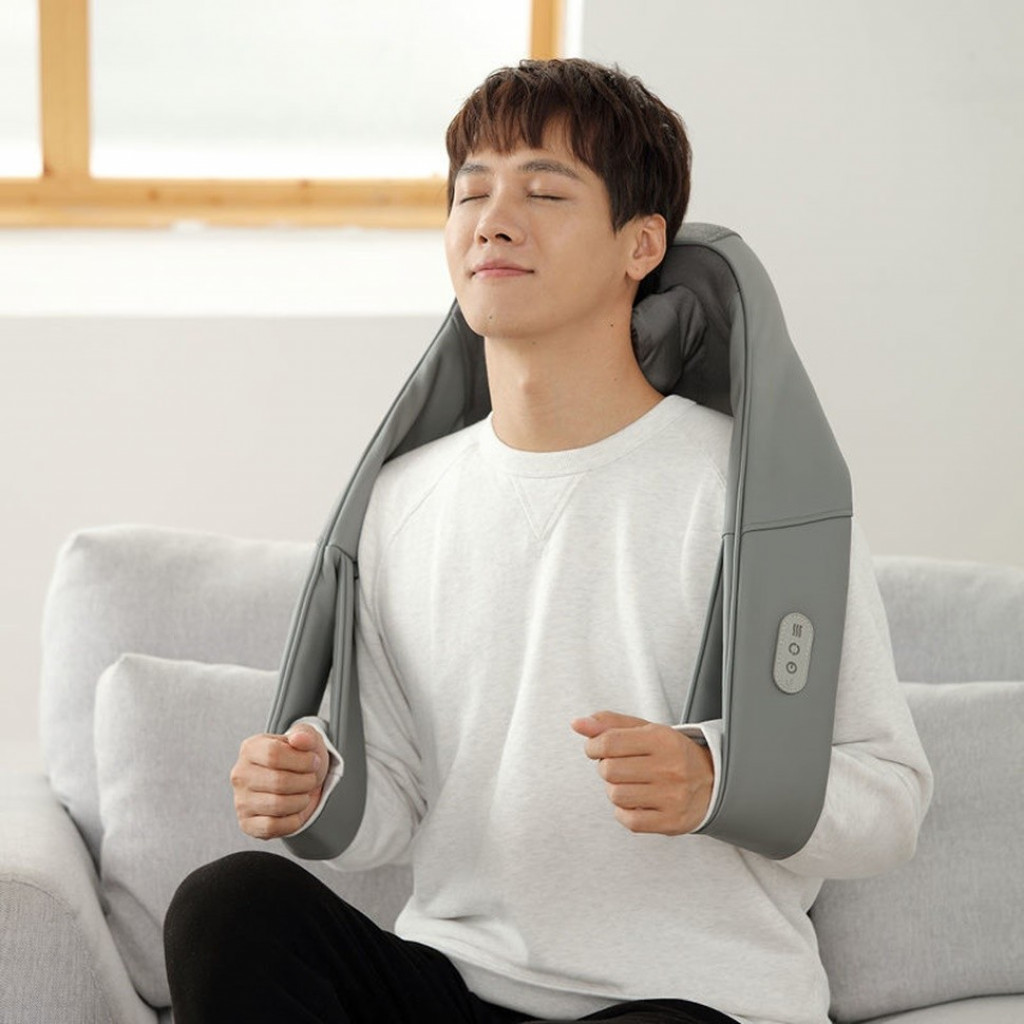 Массажер для шеи Xiaomi LeFan 3D Kneading Massage Shawl Grey (LF-AP017)