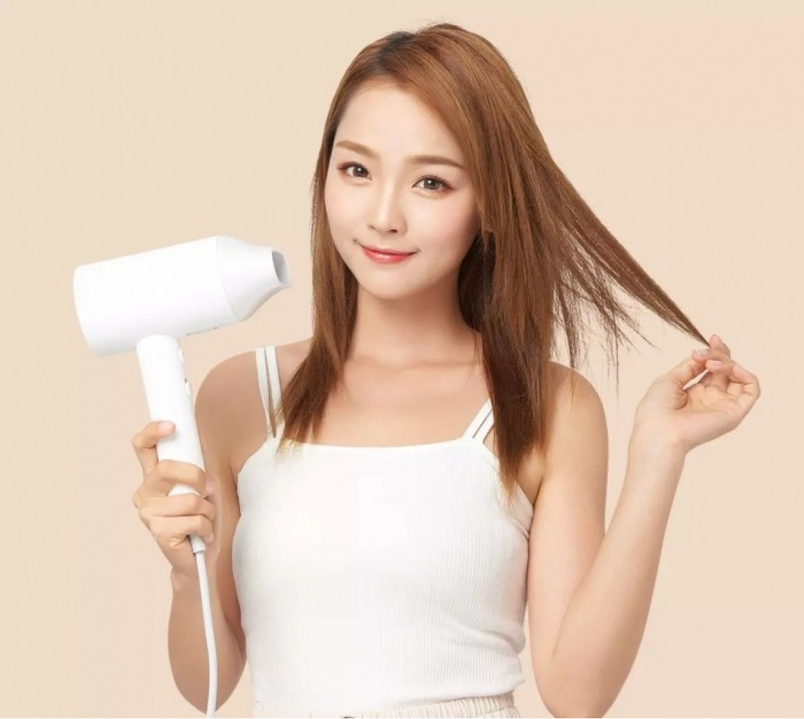 Фен для волос Xiaomi ShowSee Small Suitable Negative Ion Hair Dryer White (A1-W)