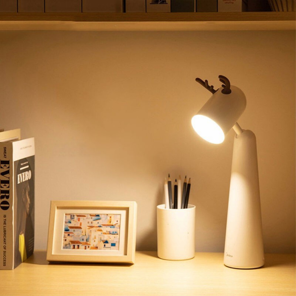 Настольная лампа Xiaomi Midea Cute Pet Cartoon Table Lamp White