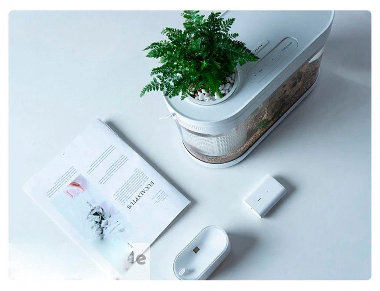 Акваферма Xiaomi Descriptive Geometry C180 Smart Fish Tank Pro White (HF-JHYG007)