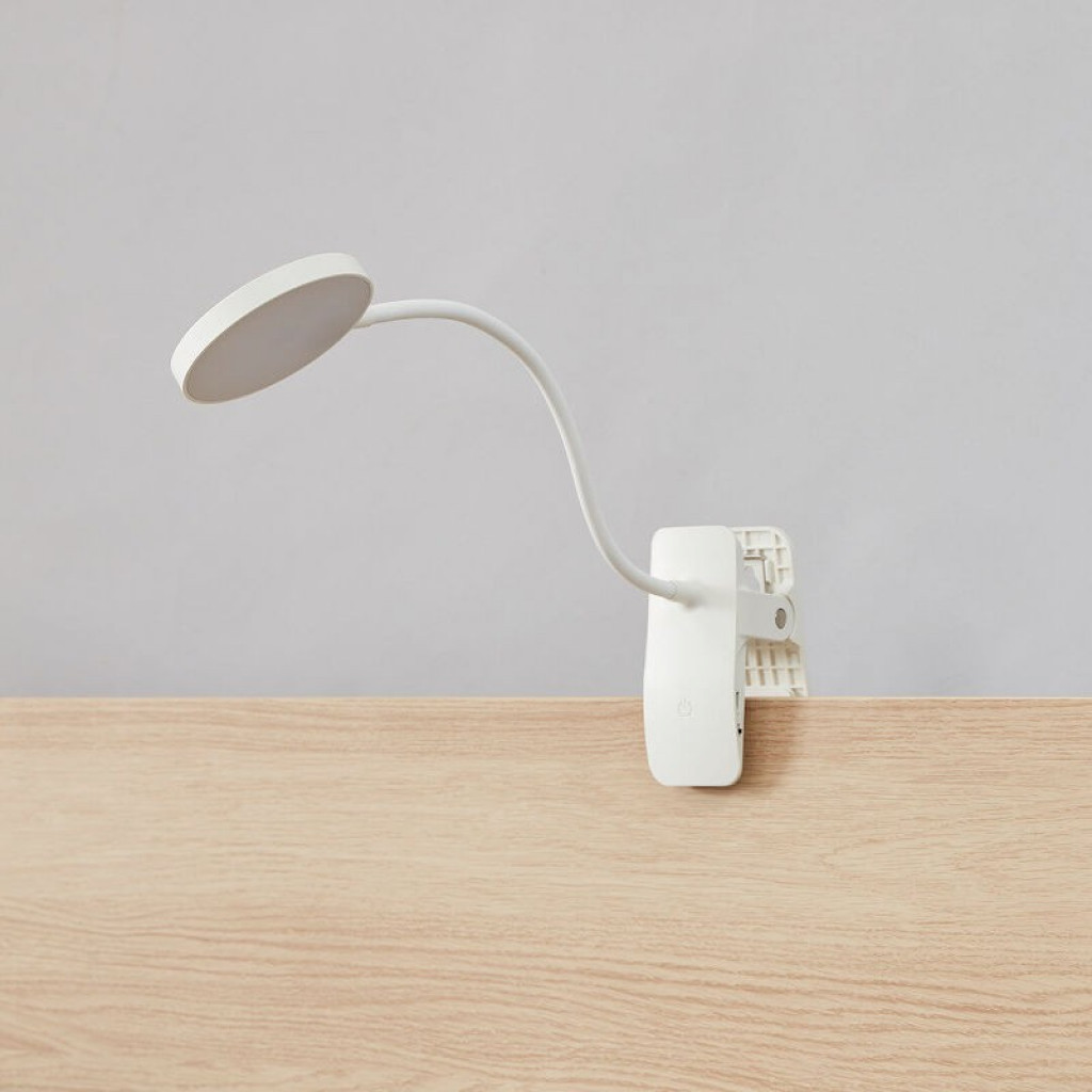 Настольная лампа Xiaomi Portable LED Charging Clamping Lamp White (DK-00370)