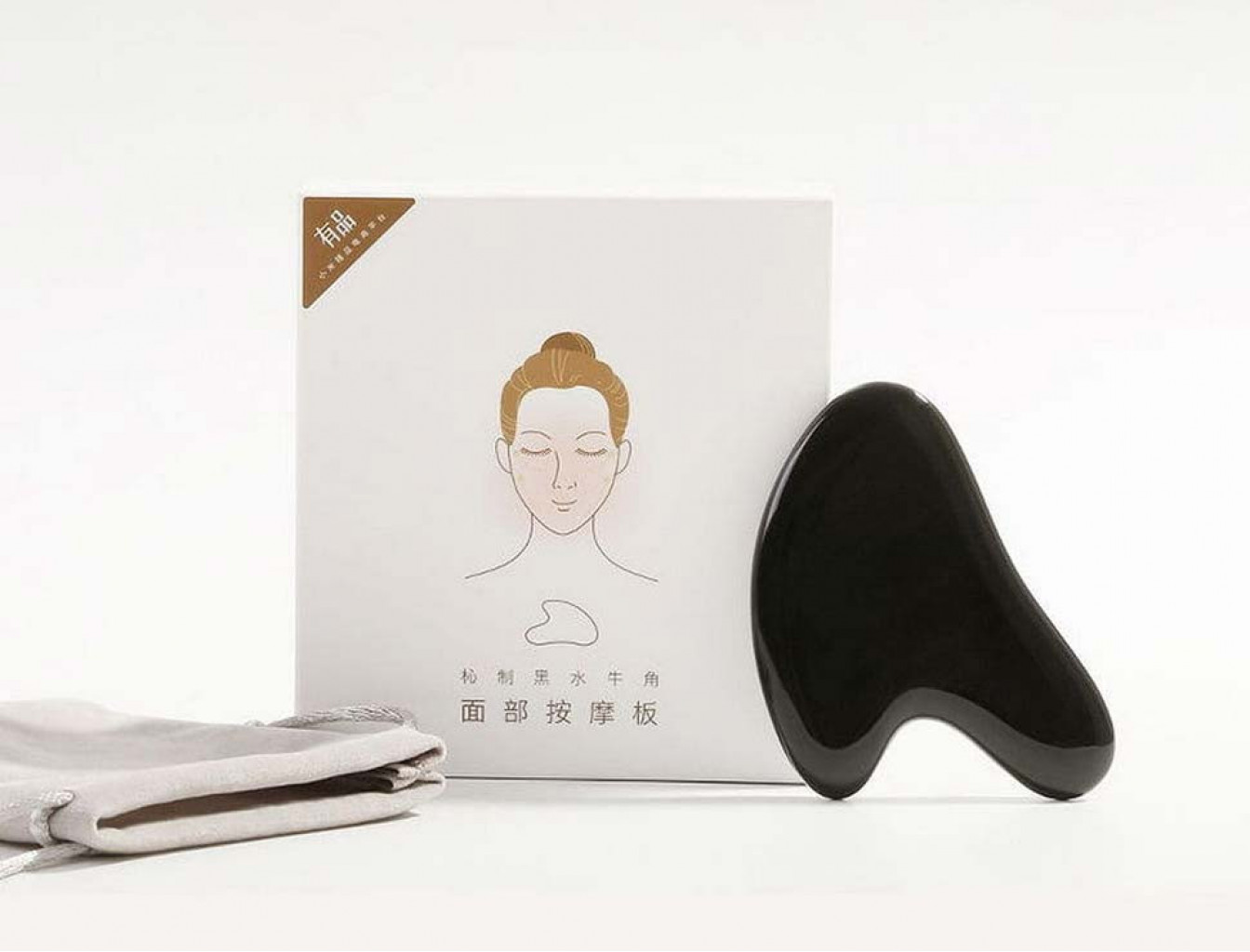 Массажер каменный Xiaomi Xin Zhi Facial Massage Board Black