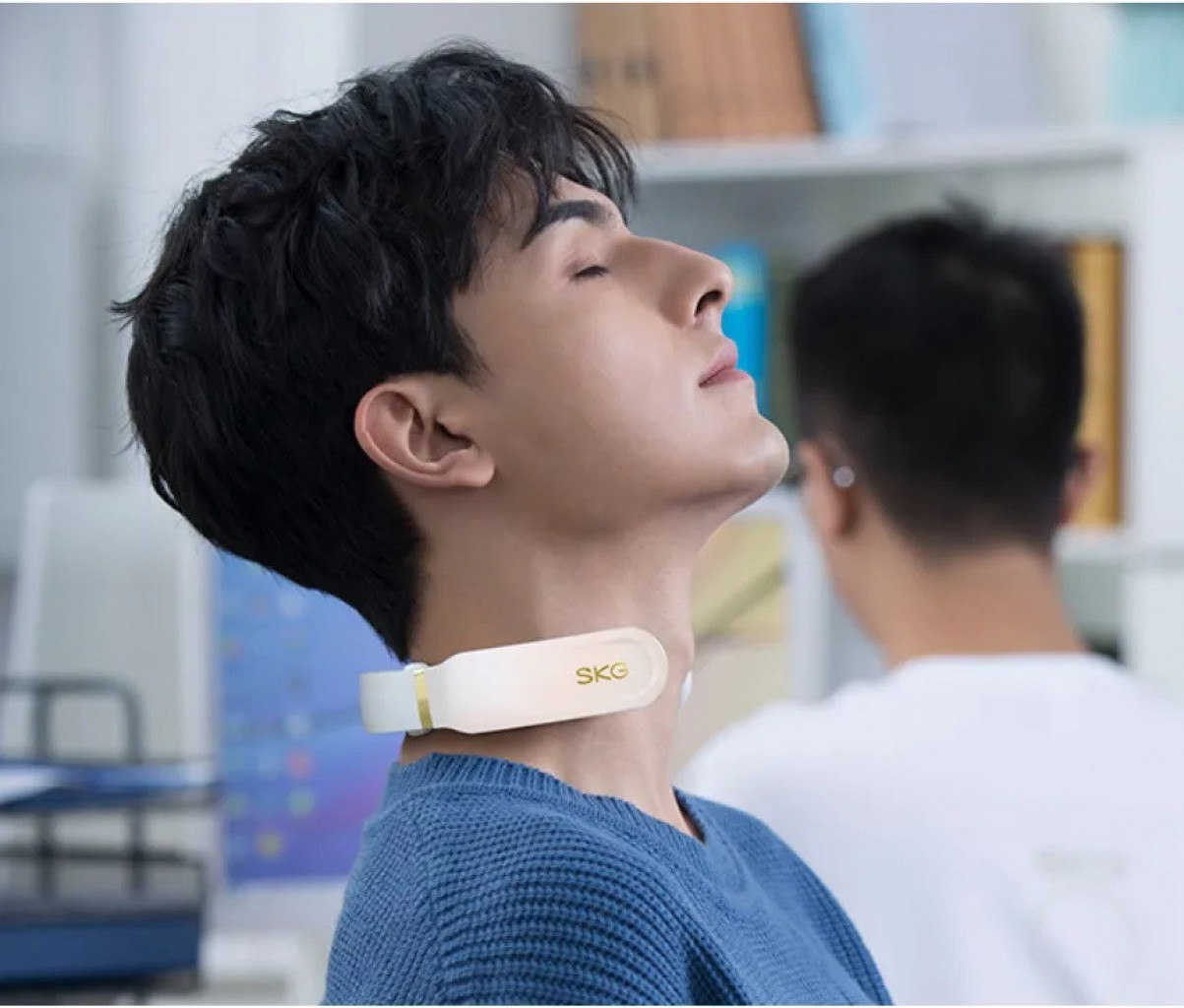 Массажер для шеи Xiaomi SKG Smart Neck Protector Massager White (K6)