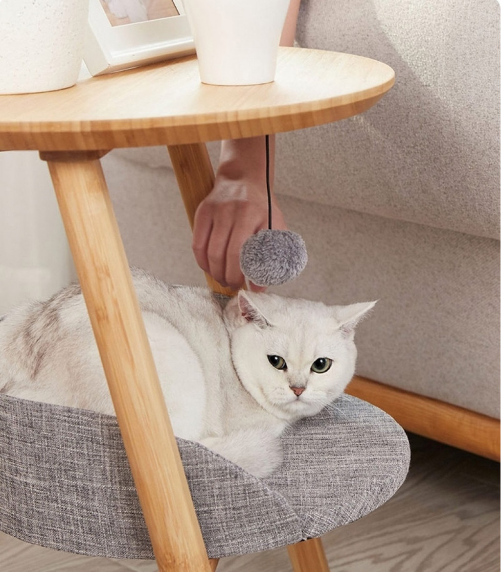 Домик для кошек Xiaomi Mini Monstar House Double Layer Side Cat Nest Gray (XS26-5002)