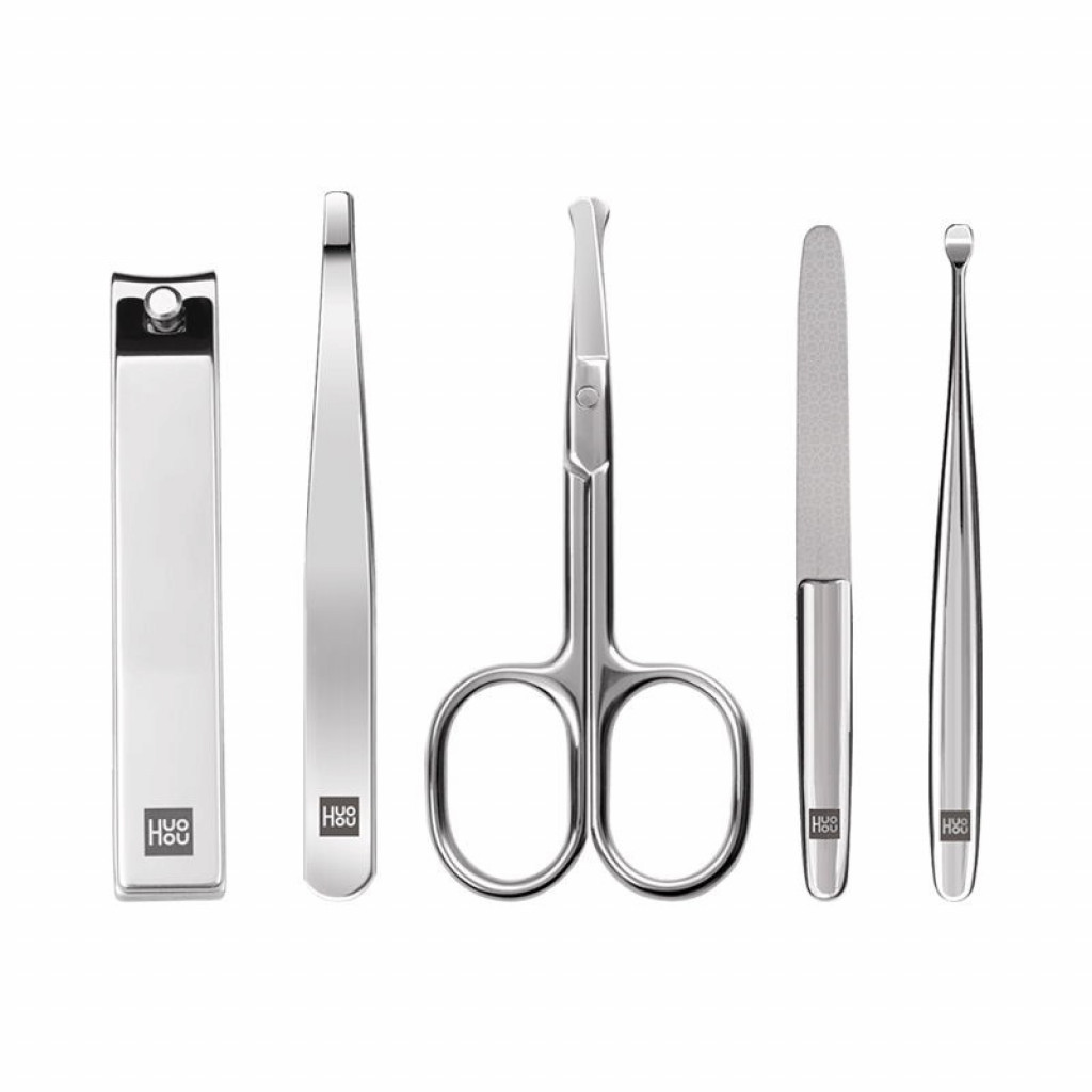 Маникюрный набор Xiaomi Huo Hou Nail Clippers Set Brown (HU0061)