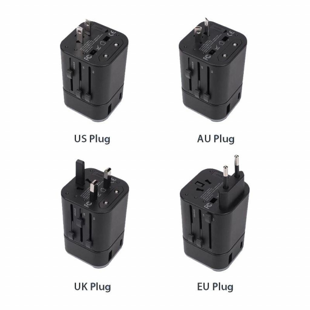 Конверсионная вилка Xiaomi 90Fun Multifunction Conversion Plug Black (RM-302PD)