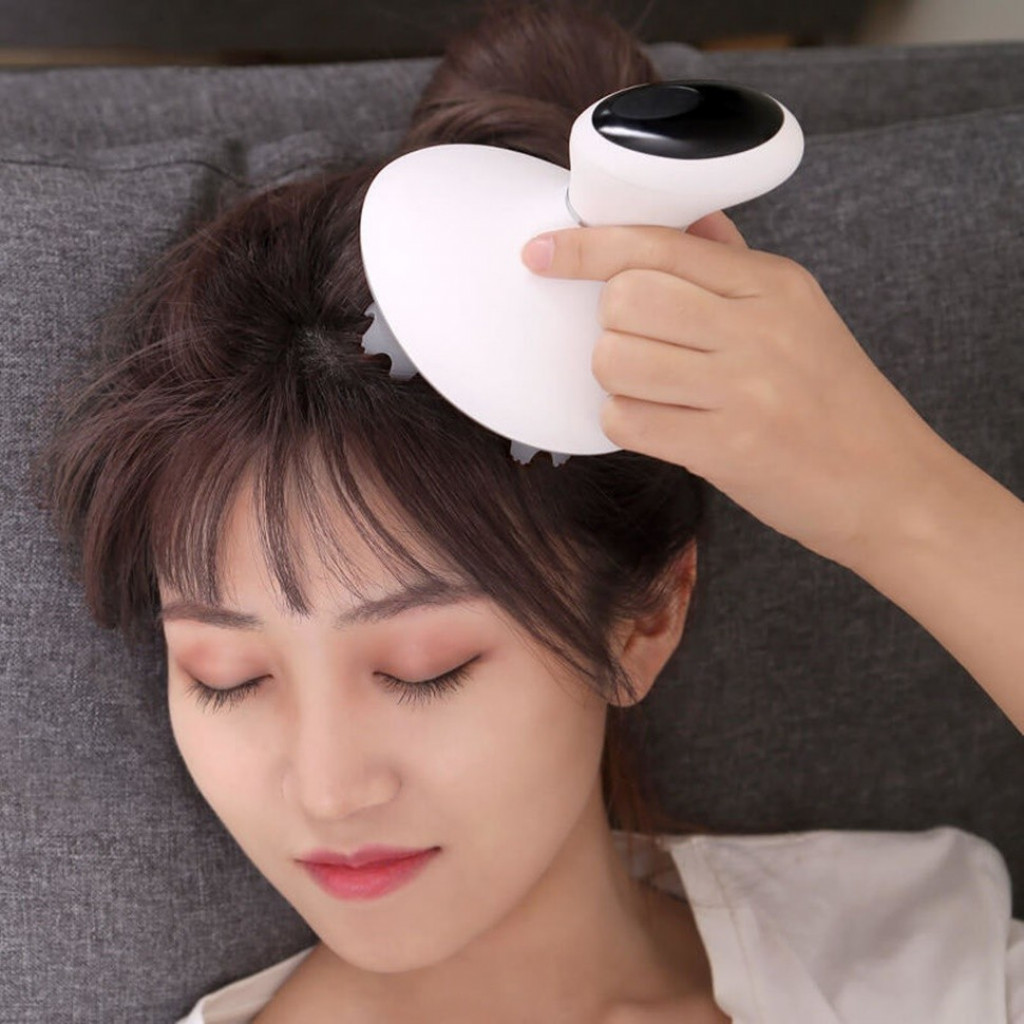 Вибромассажер для головы Xiaomi MINI Head Massager White (K102)