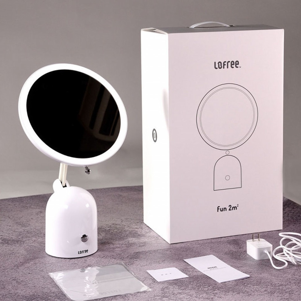 Зеркало для макияжа Xiaomi Lofree Beauty Mirror Full Moon White (HY7JGY)