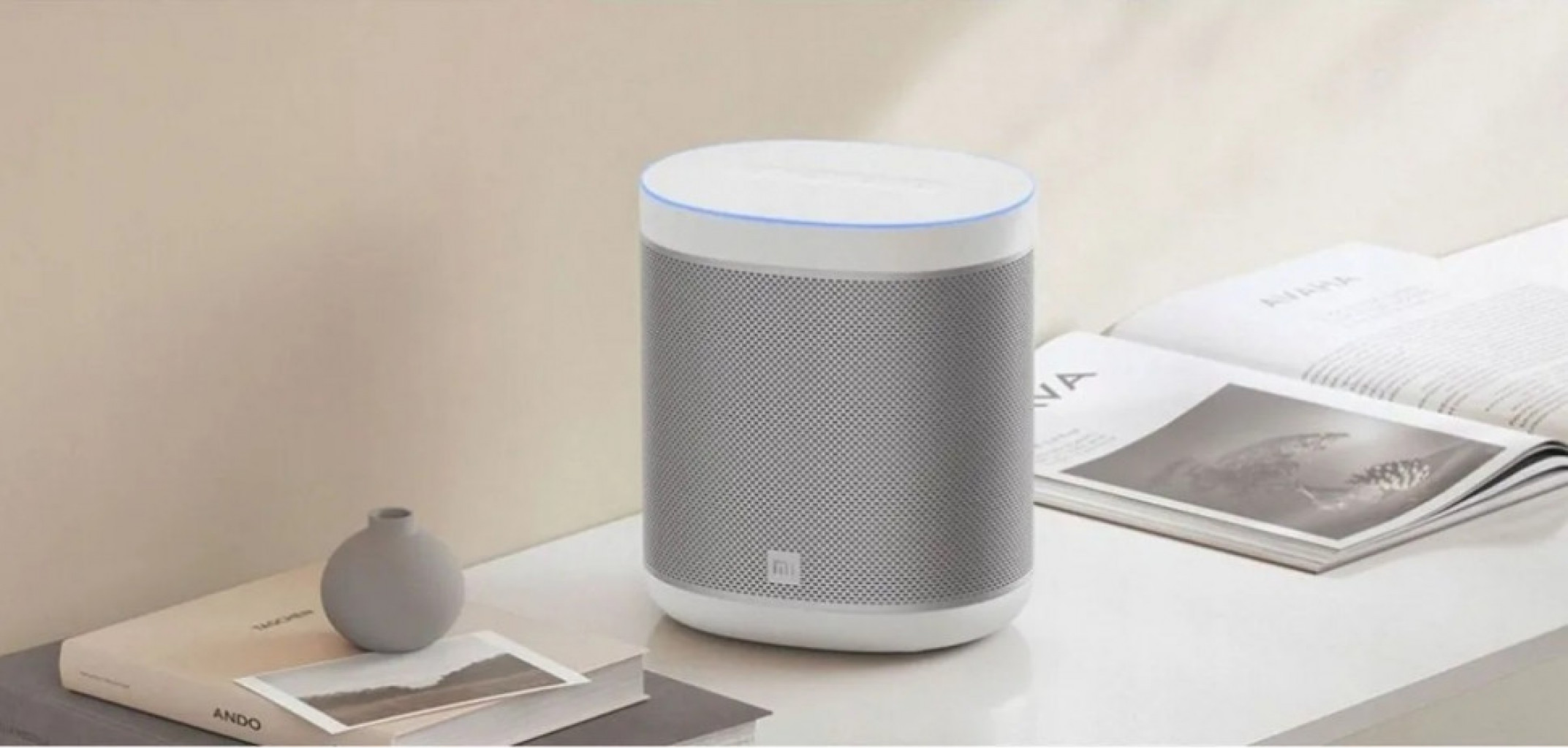 Умная колонка Xiaomi Mi Smart Speaker L09G Silver (QBH4221RU)