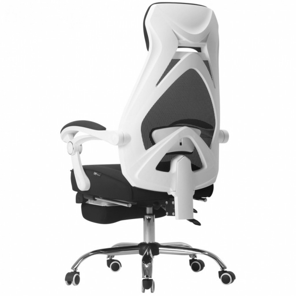 Компьютерное кресло с подставкой для ног Xiaomi HBADA Cloud Shield Ergonomic Chair White