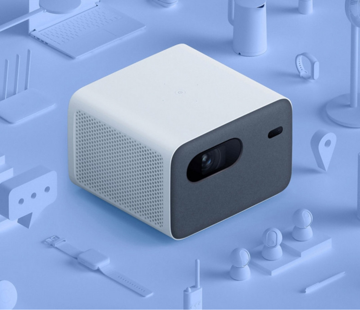 Портативный проектор Xiaomi Mijia Projector 2 Pro White (MJTYY03FM)