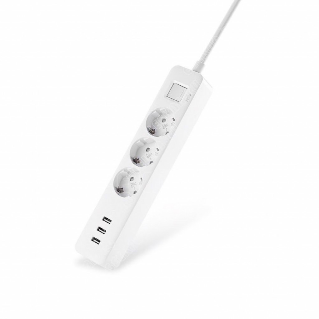 Удлинитель Xiaomi Mi Power Strip 3 White (XMCXB01QM)