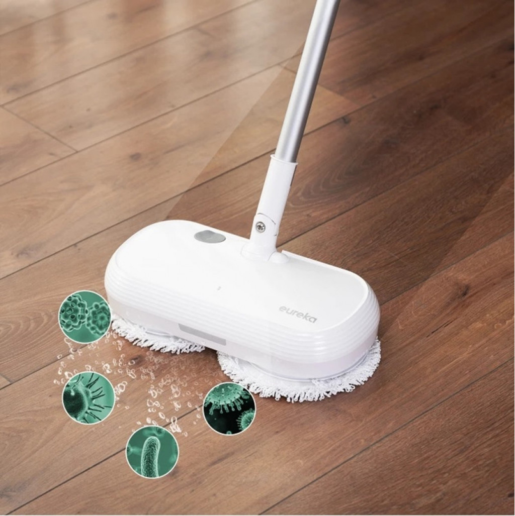 Беспроводная электрошвабра Xiaomi Eureka Cordless Spray Spin Mop FC3 White