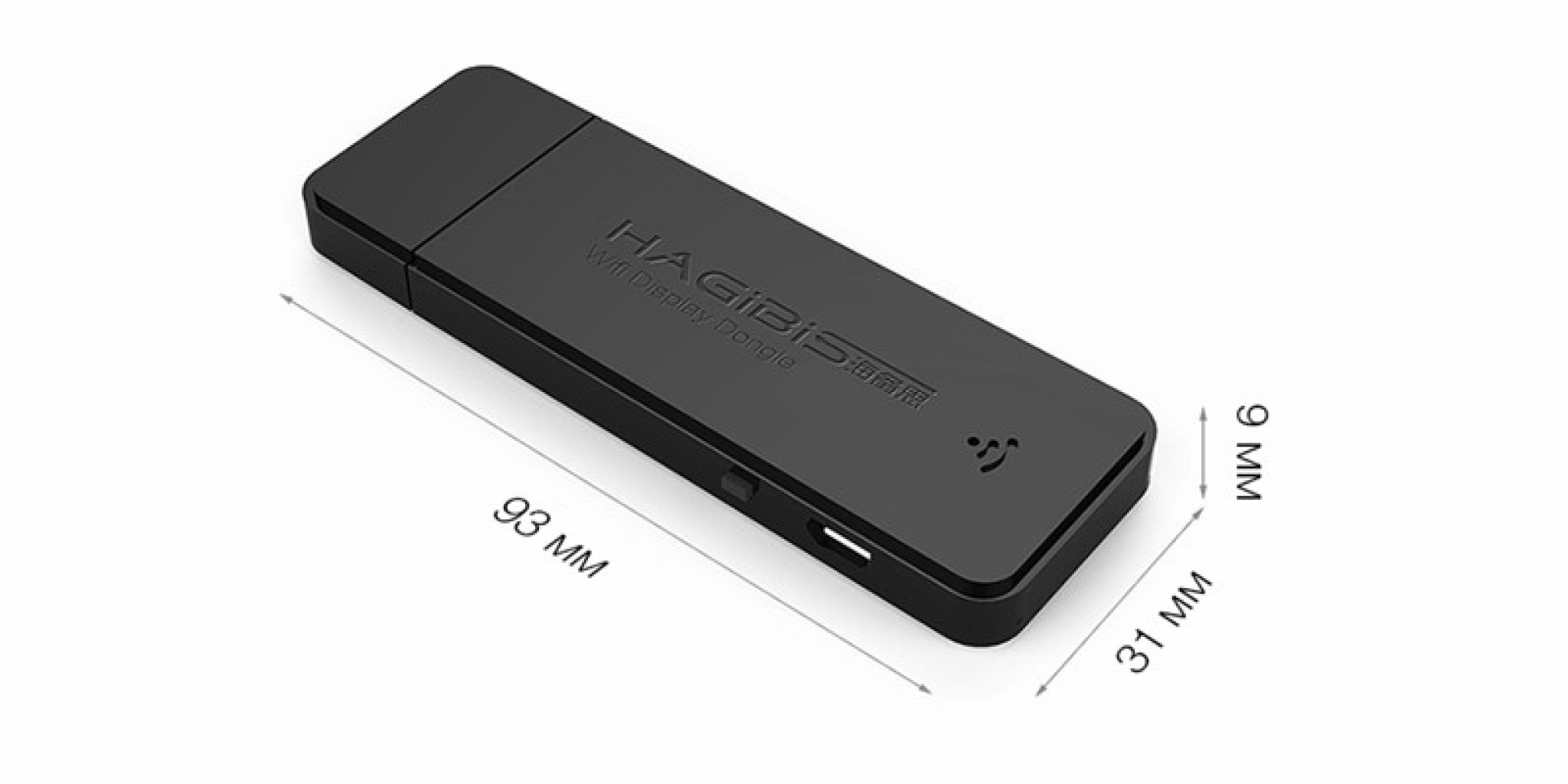 Адаптер Xiaomi HAGiBiS HDMI Wireless Display Dongle Black (HABH1901)