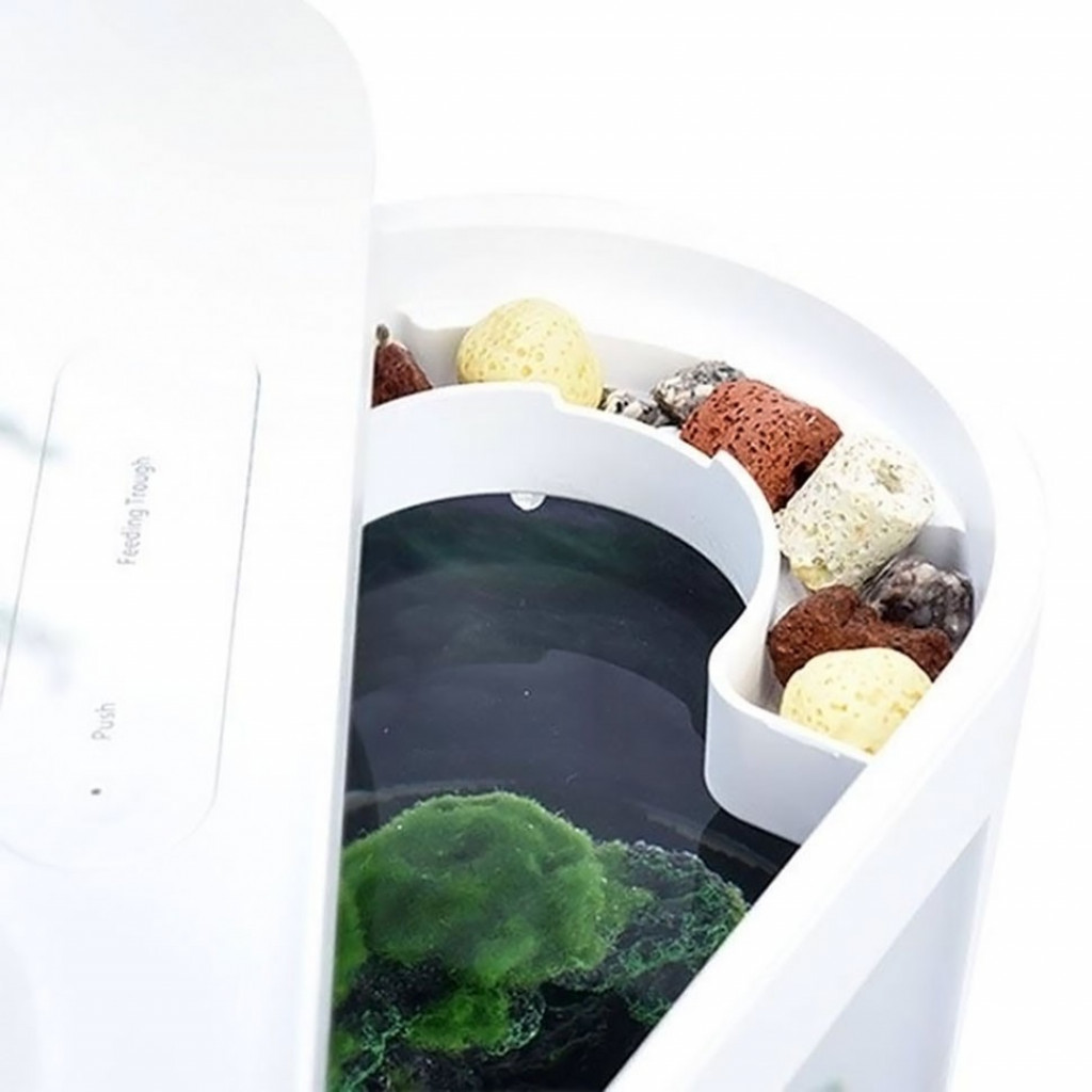 Акваферма Xiaomi Lucky Amphibious Geometry Fish Tank White (HF-JHYGQC001)