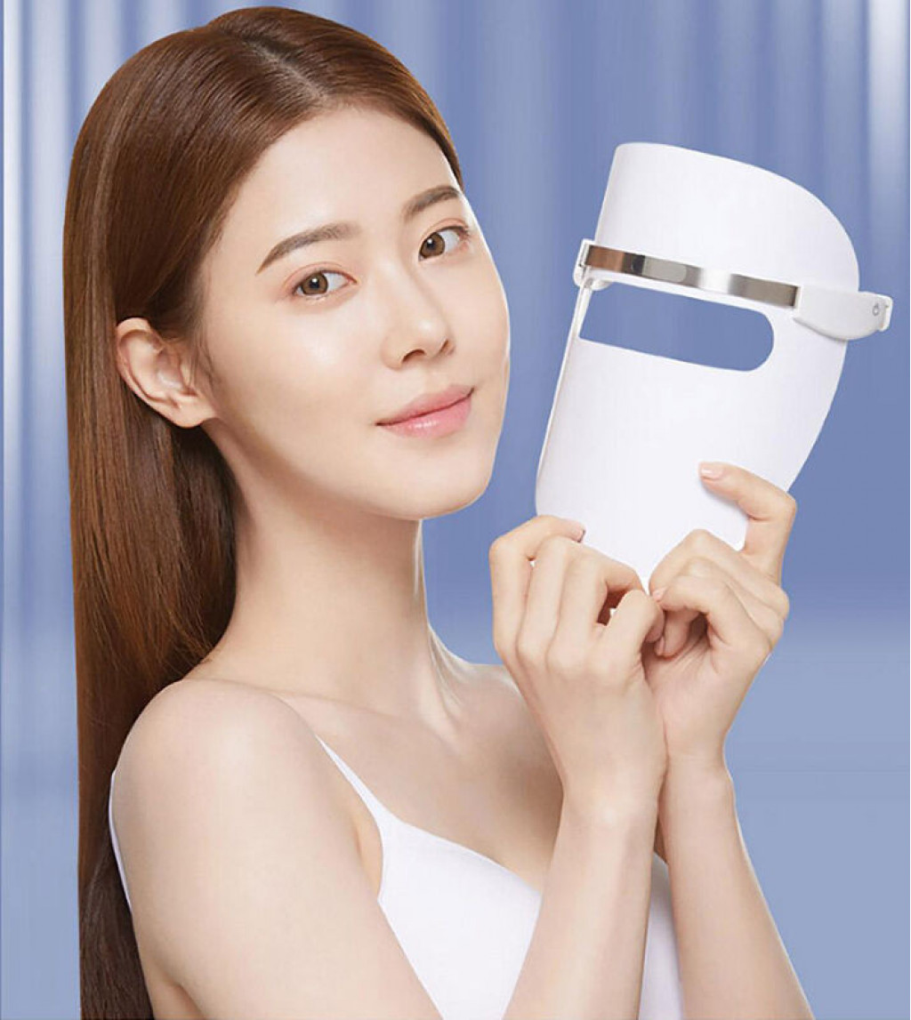 Маска для омоложения кожи лица Xiaomi CosBeauty LED Light Therapy Facial Mask White