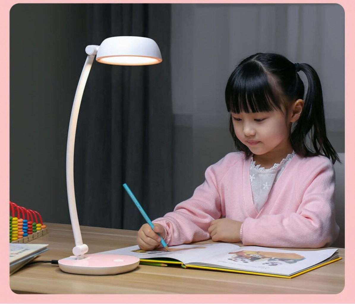 Настольная лампа Xiaomi Philips Zhirui Children Eye Protection Lamp, Blue