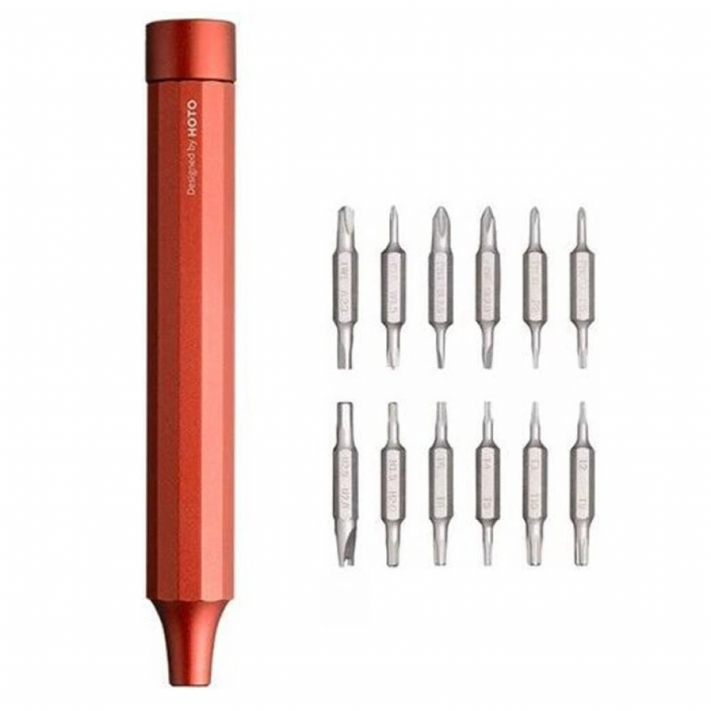 Отвертка Xiaomi Hoto Precision Screwdriver Kit 24 in 1, Green (QWLSD004)