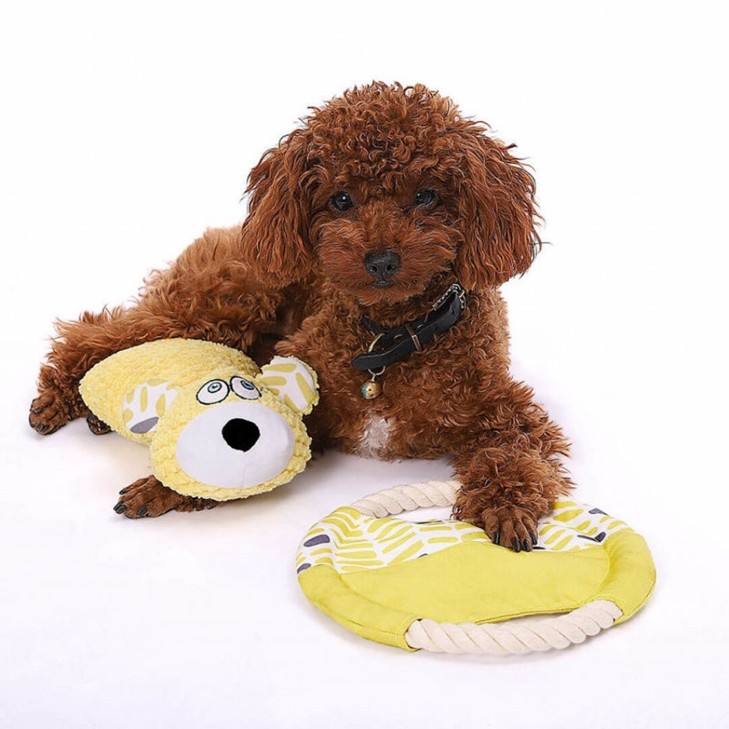 Игрушка для собак Xiaomi Little Beast Star Dog Fun Vocal Toy Yellow