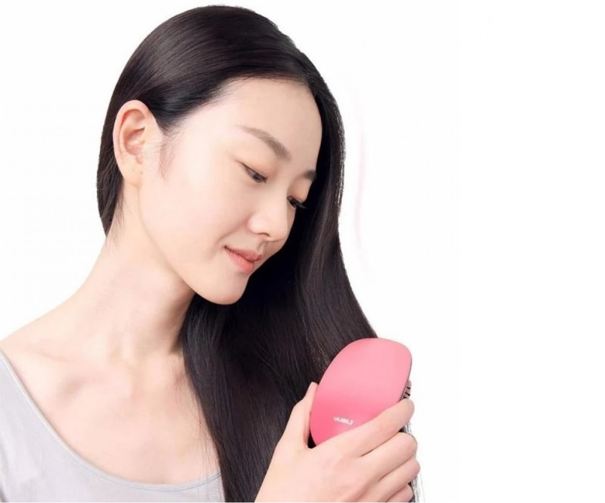 Виброрасческа Xiaomi Yueli Comb Pink (HIC-206)