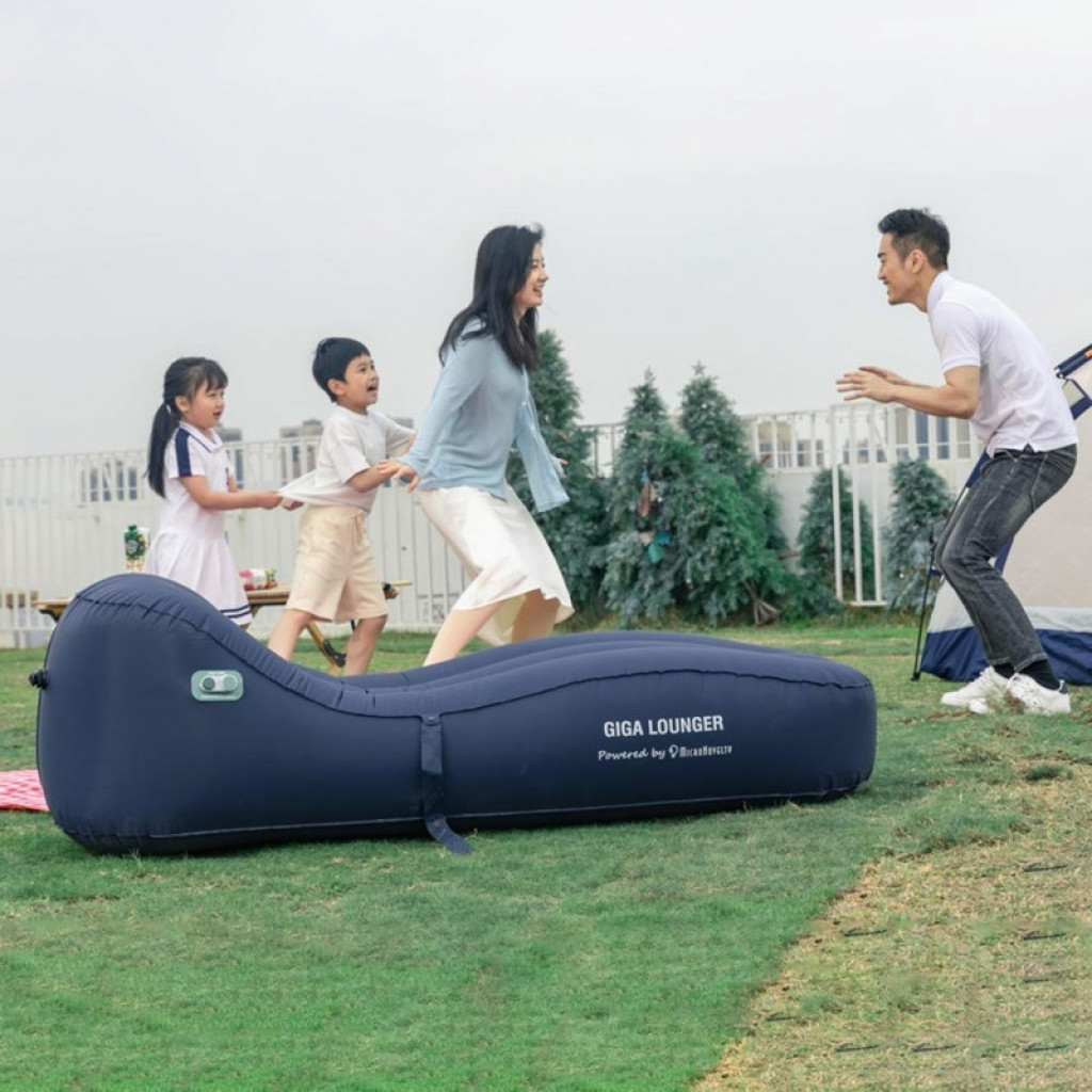 Автоматическая надувная кровать Xiaomi Inflatable Leisure Bed GS1, Dark blue