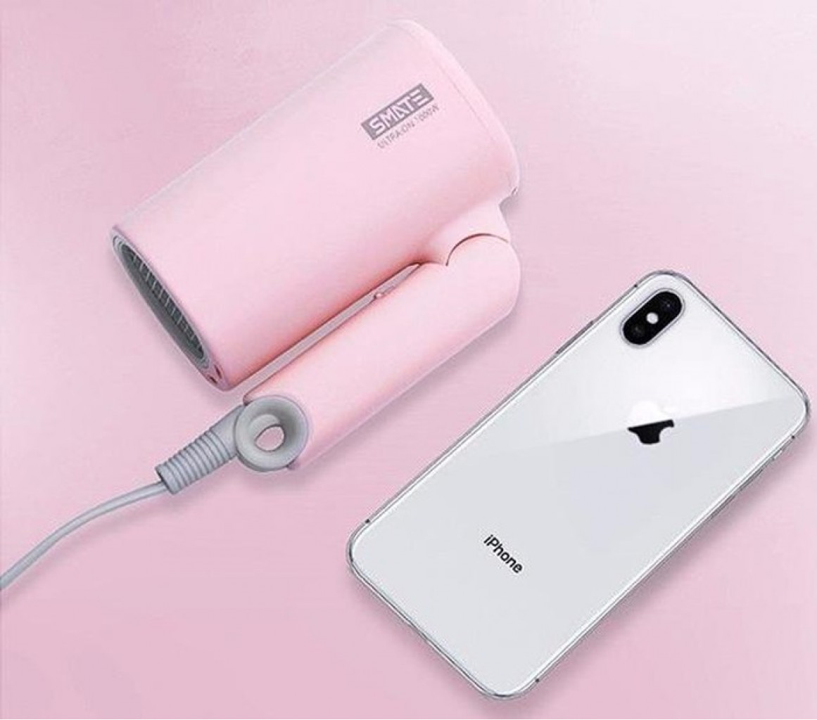 Фен для волос Xiaomi Smate Mini Portable Hair Dryer Supple 1000W