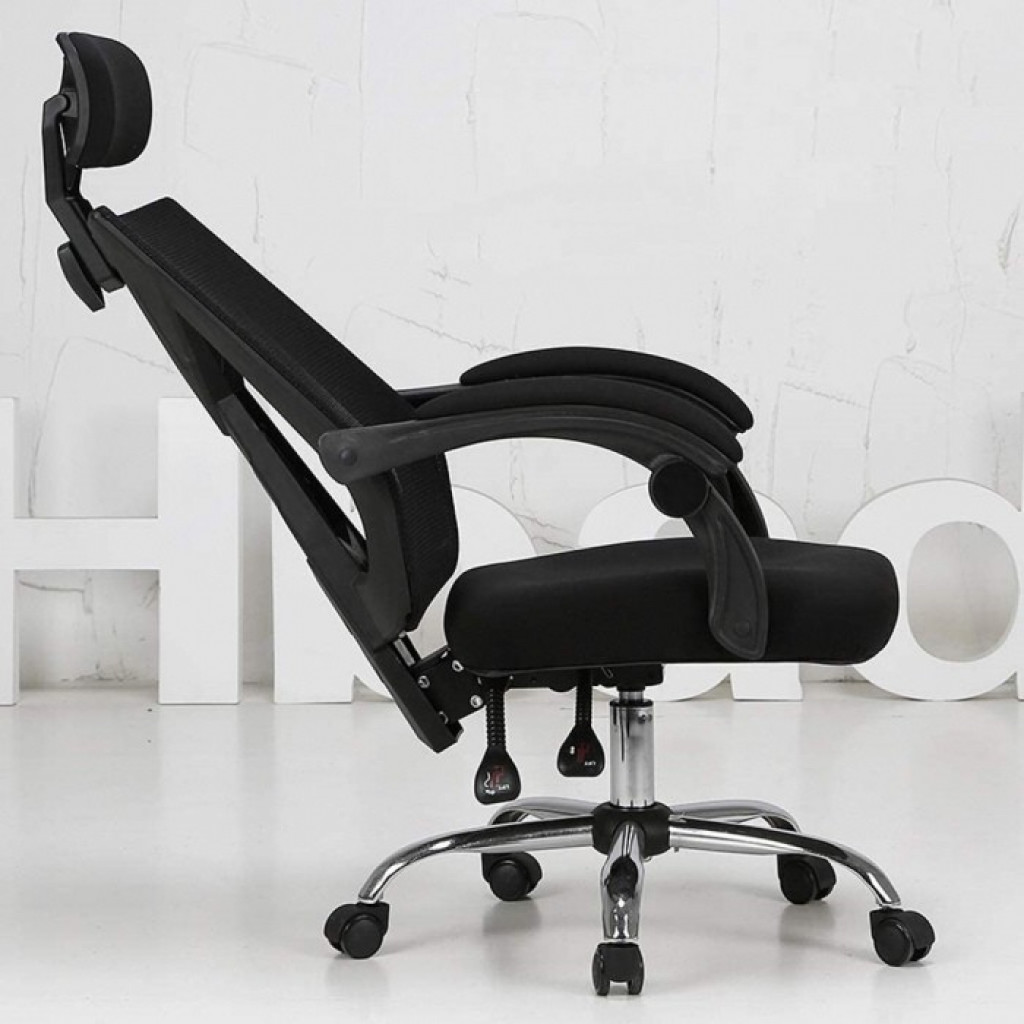 Компьютерное кресло с подставкой для ног Xiaomi HBADA Cloud Shield Ergonomic Chair Black