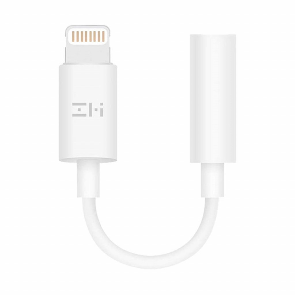 Адаптер Lightning/Jack 3.5mm ZMI Xiaomi White (AL810)