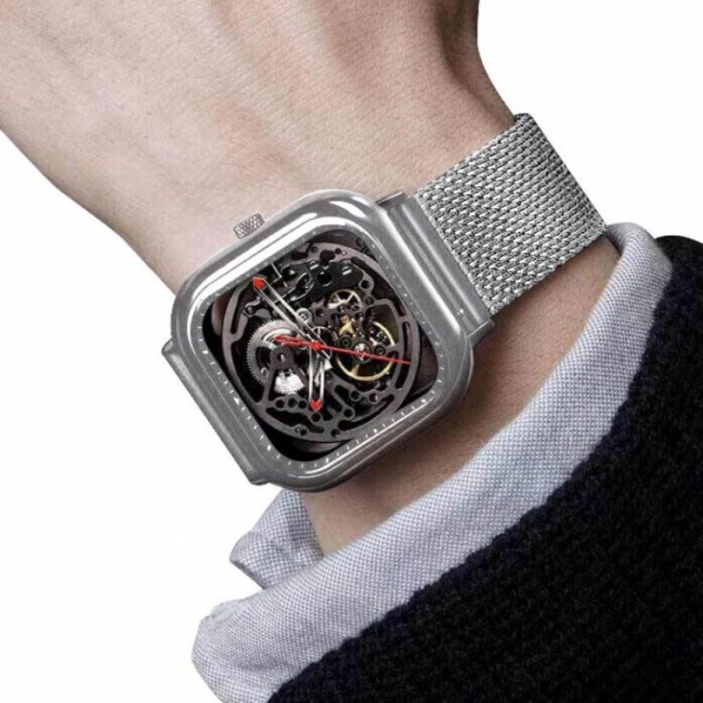 Наручные часы Xiaomi CIGA Design Anti-Seismic Mechanical Watch Wristwatch Silver