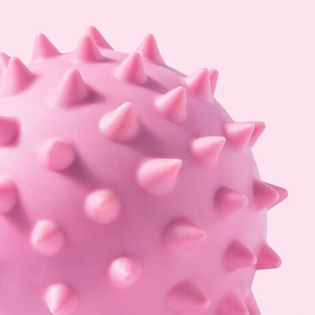 Массажер для ног Xiaomi 7th Foot Hedgehog Massage Ball Pink