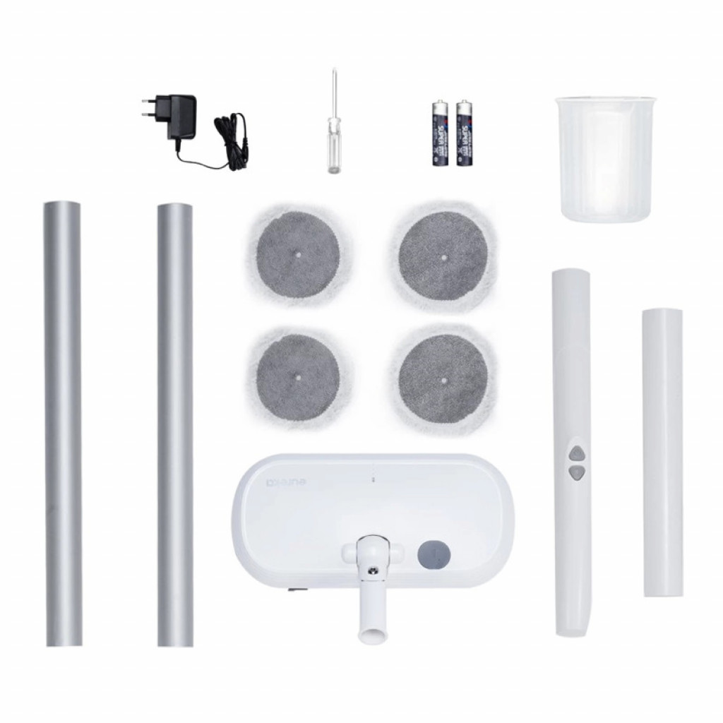 Беспроводная электрошвабра Xiaomi Eureka Cordless Spray Spin Mop FC3 White