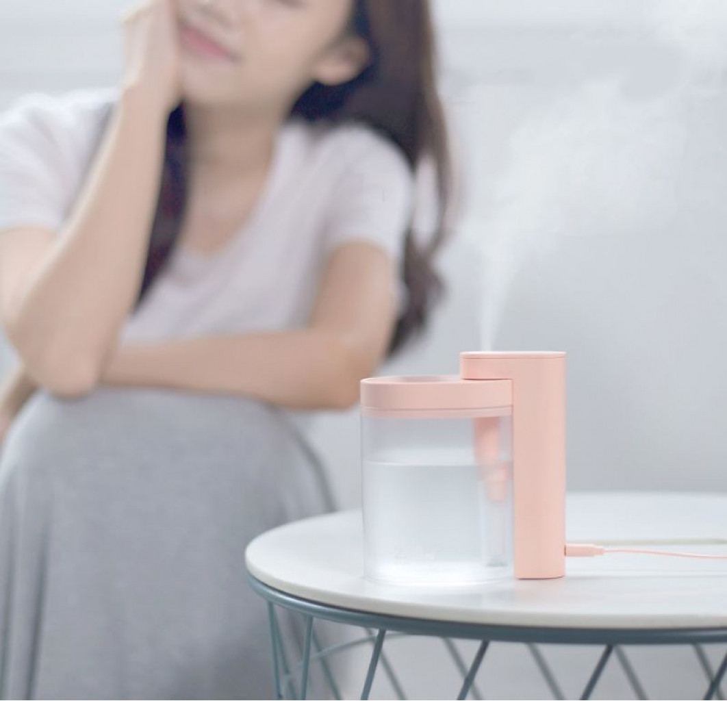 Увлажнитель воздуха Xiaomi Sothing Geometry Humidifier Pink (DSHJ-H-002)