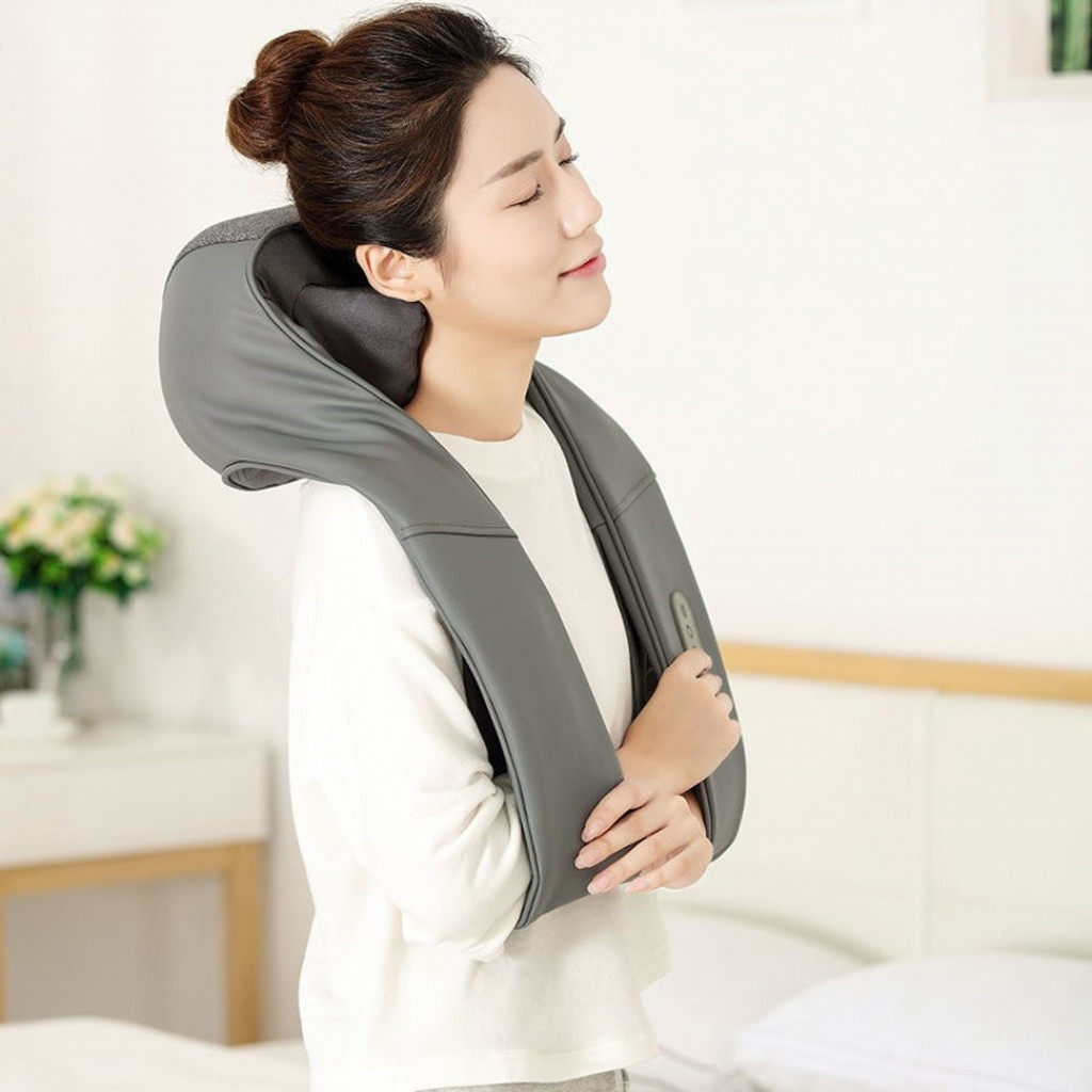 Массажер для шеи Xiaomi LeFan 3D Kneading Massage Shawl Grey (LF-AP017)