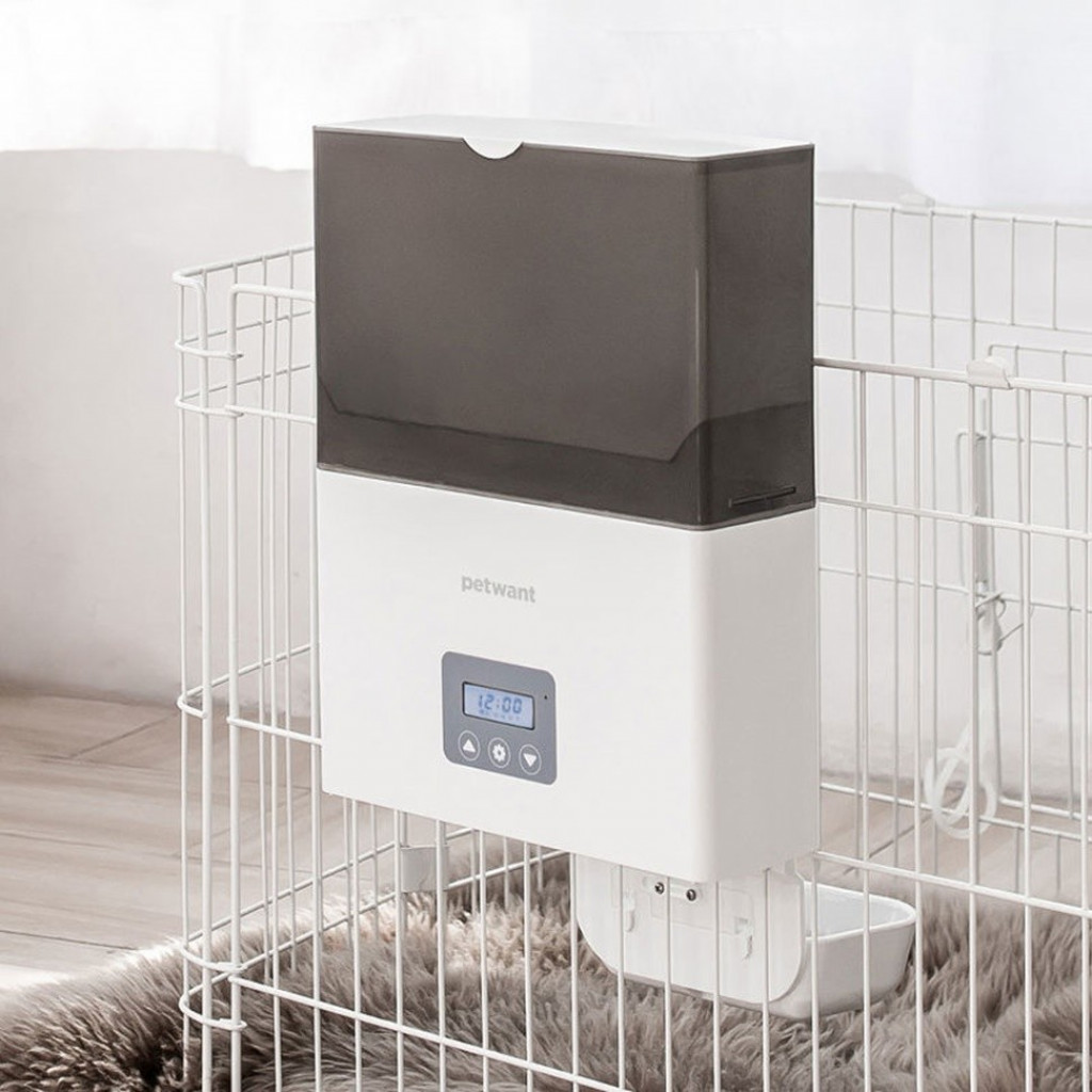 Умная кормушка для животных Xiaomi Patwant Cage Automatic Feeder Grey (F4-LED)