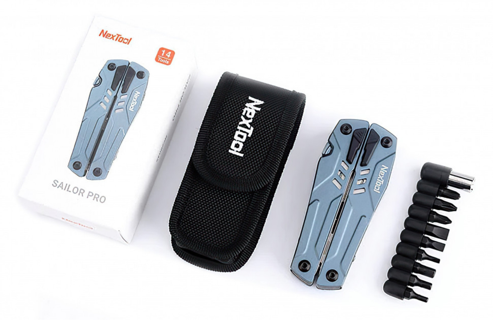 Многофункциональный мультитул 14 в 1 Xiaomi NexTool Sailor Pro Multi-Function Tools Silver (NE20102)