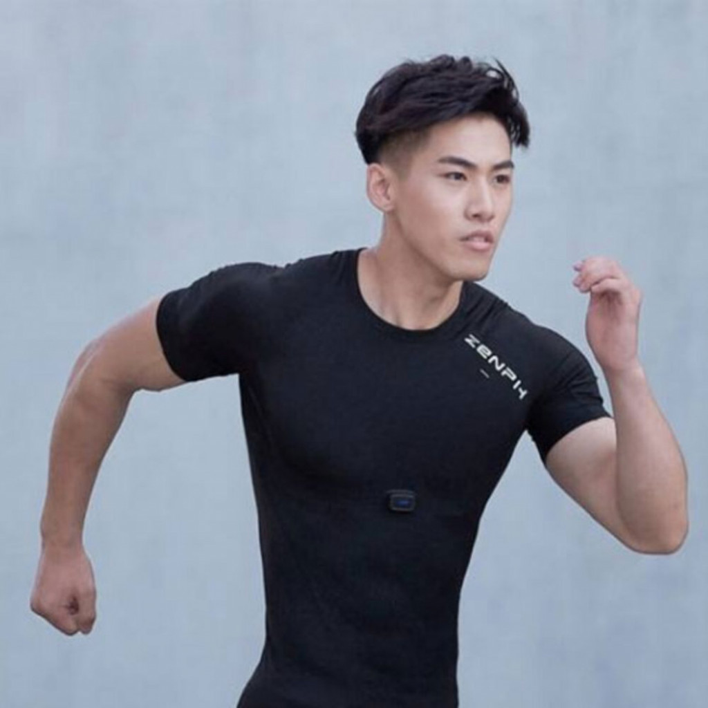 Умная футболка Xiaomi ZenPh Early Wind Smart Fitness Running Sportswear Grey