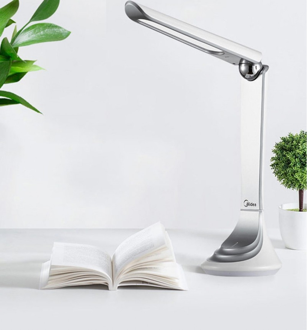 Настольная лампа Xiaomi Midea Charging Reading and Writing Desk Lamp Grey