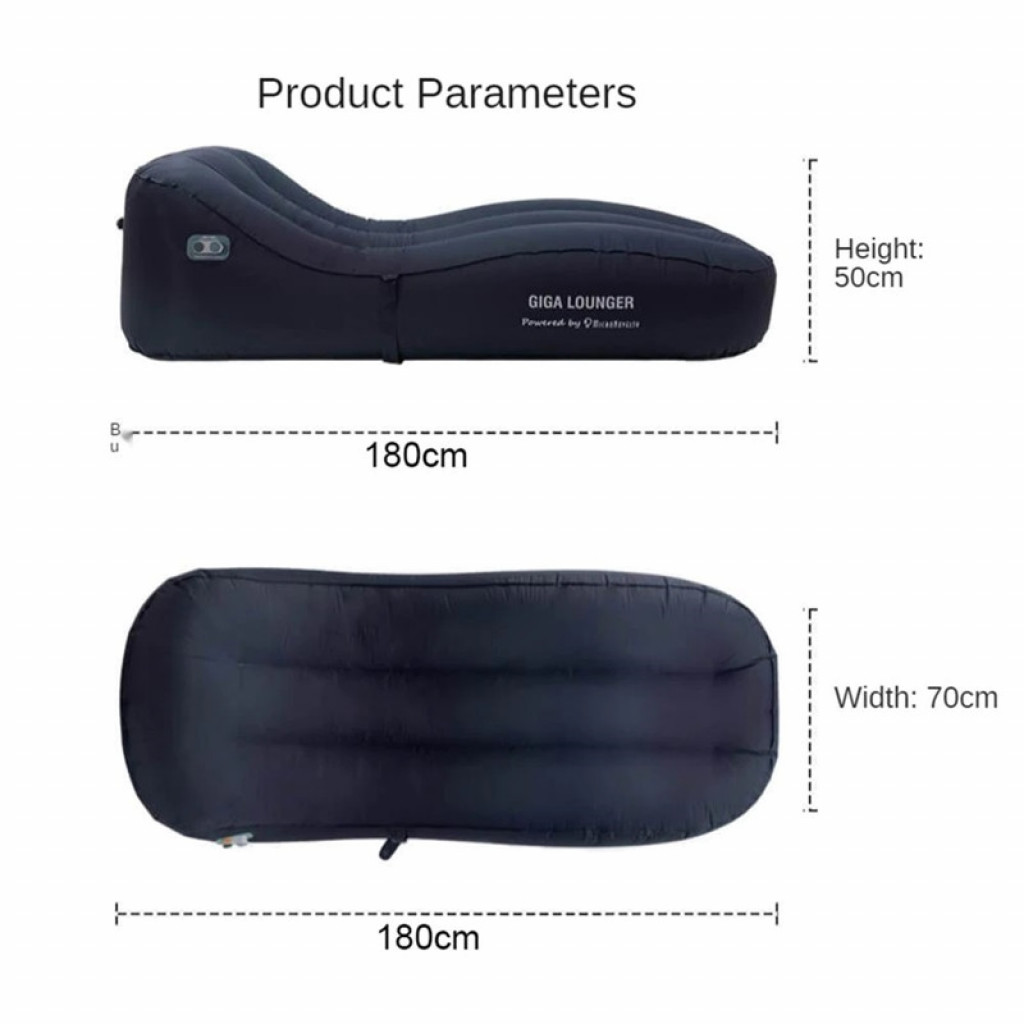 Автоматическая надувная кровать Xiaomi Inflatable Leisure Bed GS1, Dark blue