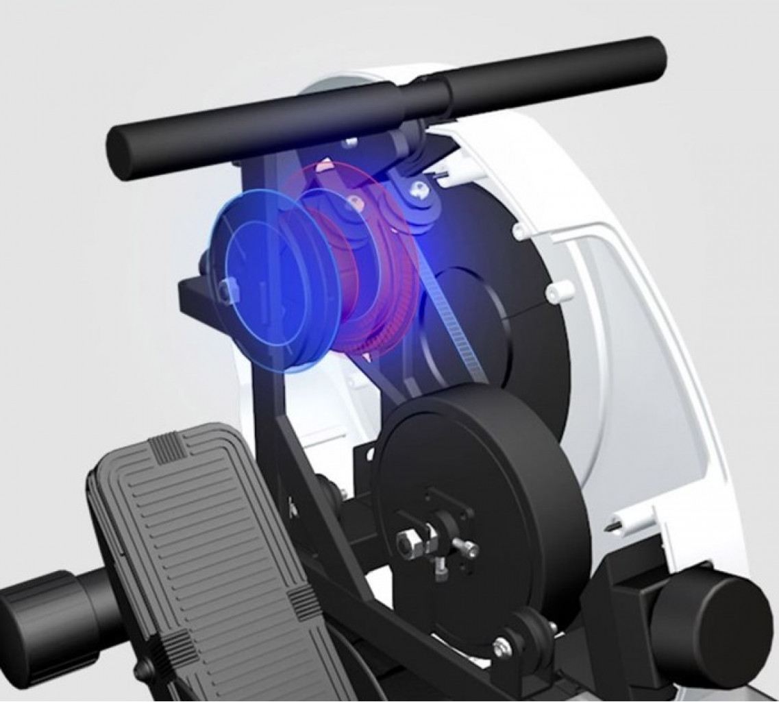 Гребной тренажер Xiaomi Magnetically Controlled Smart Rowing Machine Xiao Mo BASIC White (MRH3202A)