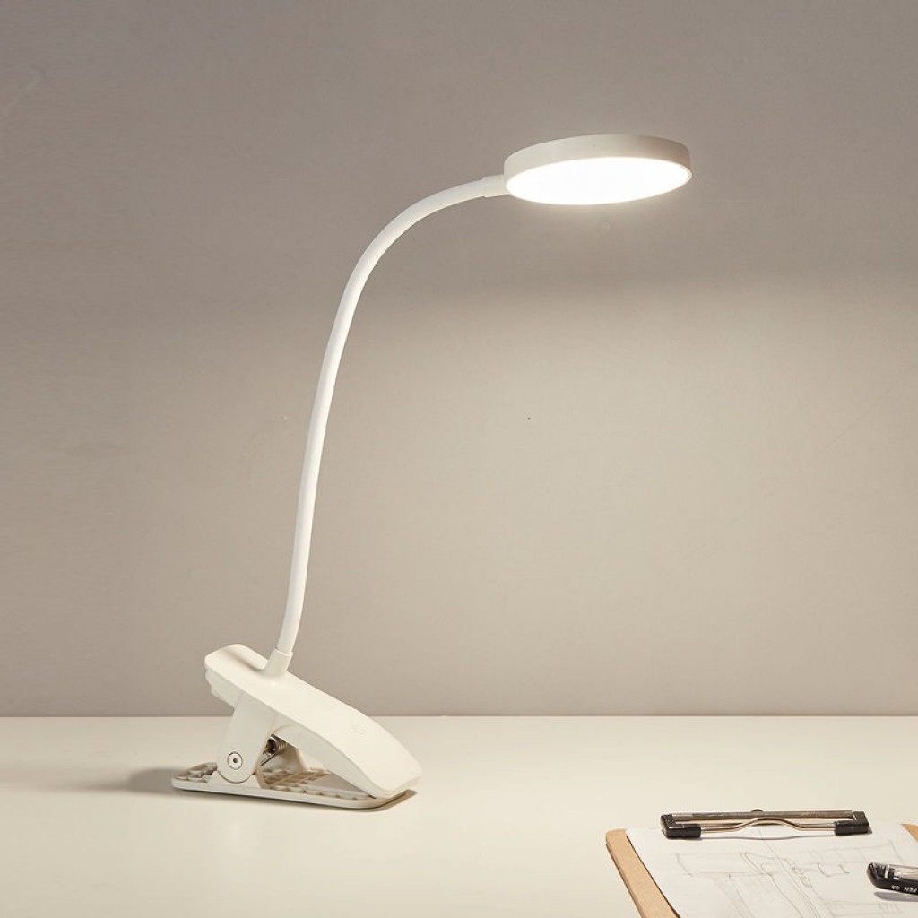 Настольная лампа Xiaomi Portable LED Charging Clamping Lamp White (DK-00370)