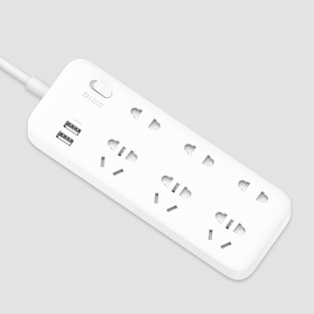 Удлинитель ZMI Extension Plug-in Board Socket 18W White (CX05)