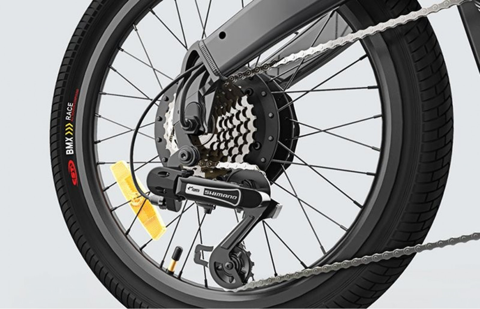 Электровелосипед Xiaomi HIMO C20 Electric Assisted Bicycle, Gray