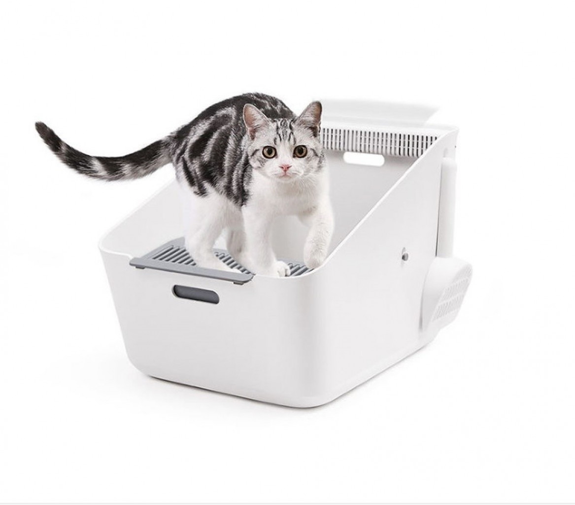 Лоток для кошек Xiaomi Petkit Inductive Net Taste Cat Toilet White (NetTaste)