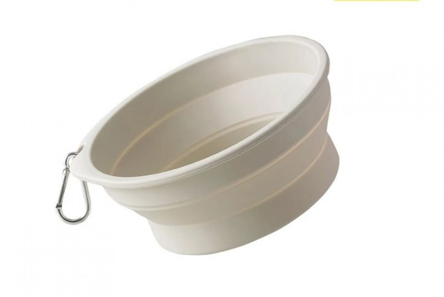 Силиконовая складная чаша Xiaomi Jordan&Judy Pet Silicone Folding Bowl Light grey (PE005)