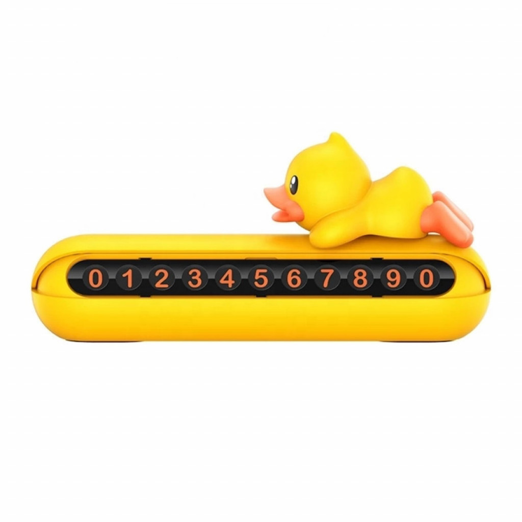 Автовизитка парковочная карта Xiaomi Carfook Little Duck Parking Card Yellow (XHYLSTCP-01)