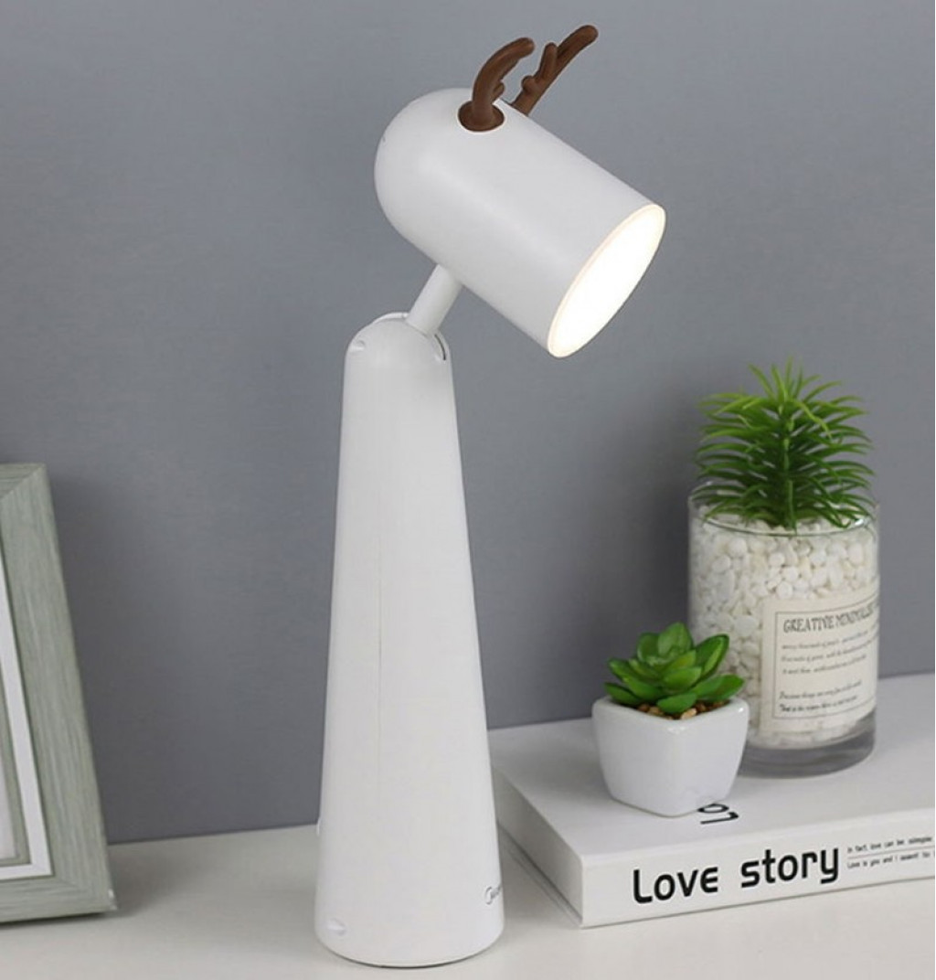 Настольная лампа Xiaomi Midea Cute Pet Cartoon Table Lamp White