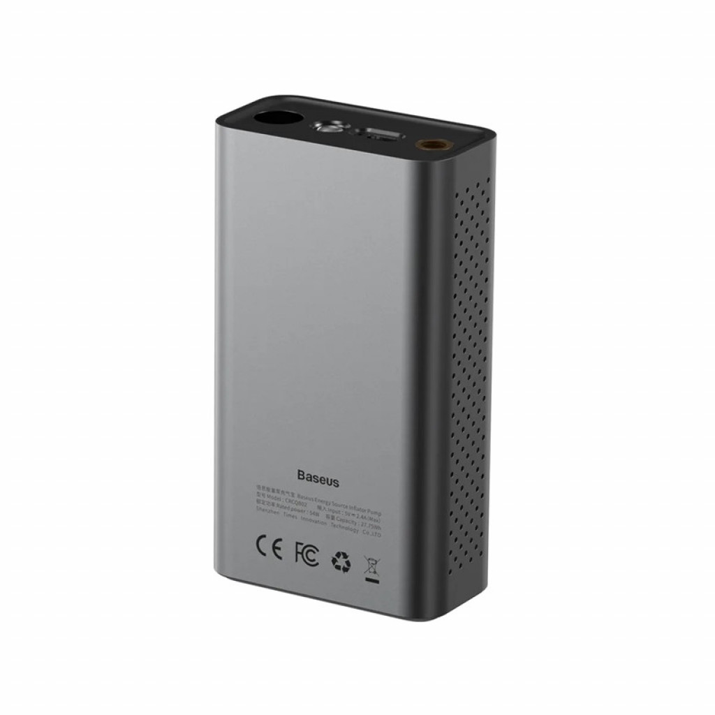 Автомобильный портативный компрессор Xiaomi Baseus, Black (CRCQB02)