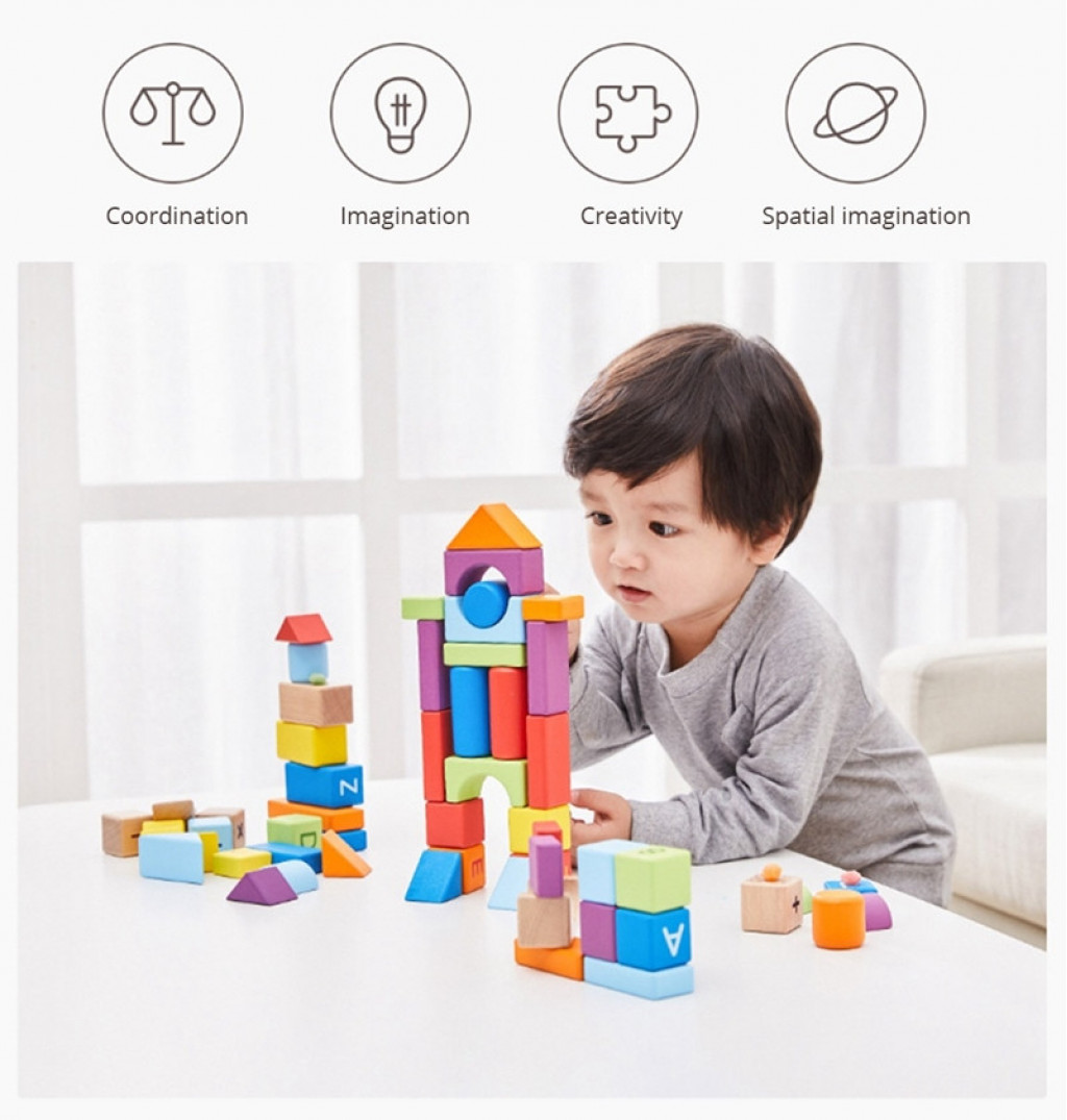 Пазлы Xiaomi Beva Color Puzzle Blocks Multicolour